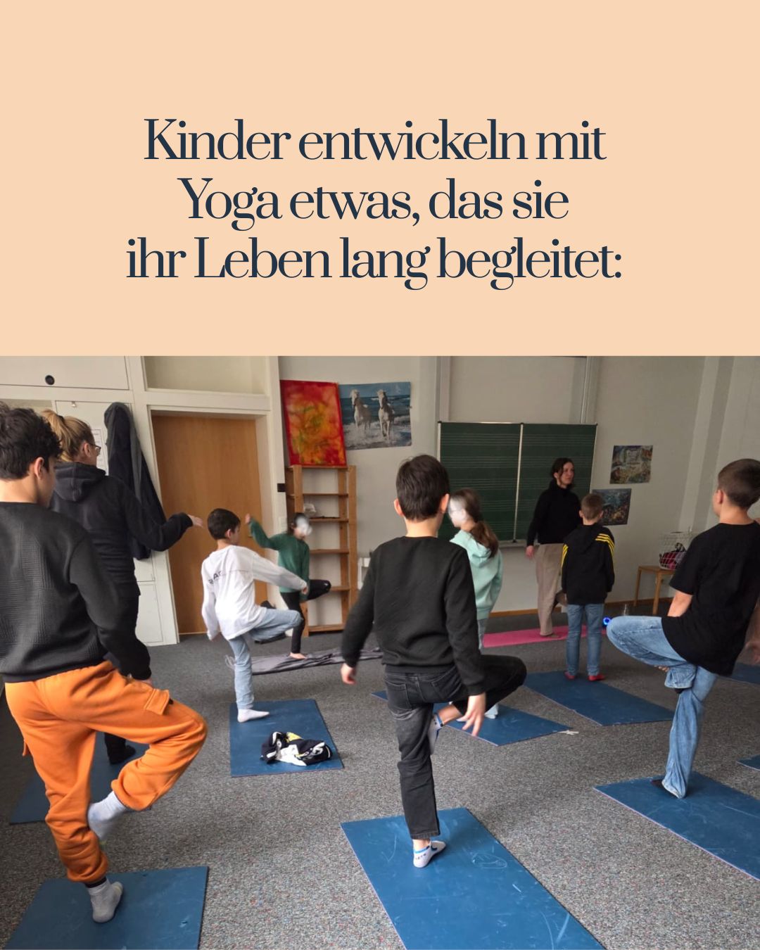 Yoga in Schulen Bayreuth - Schulyoga mit Babsi