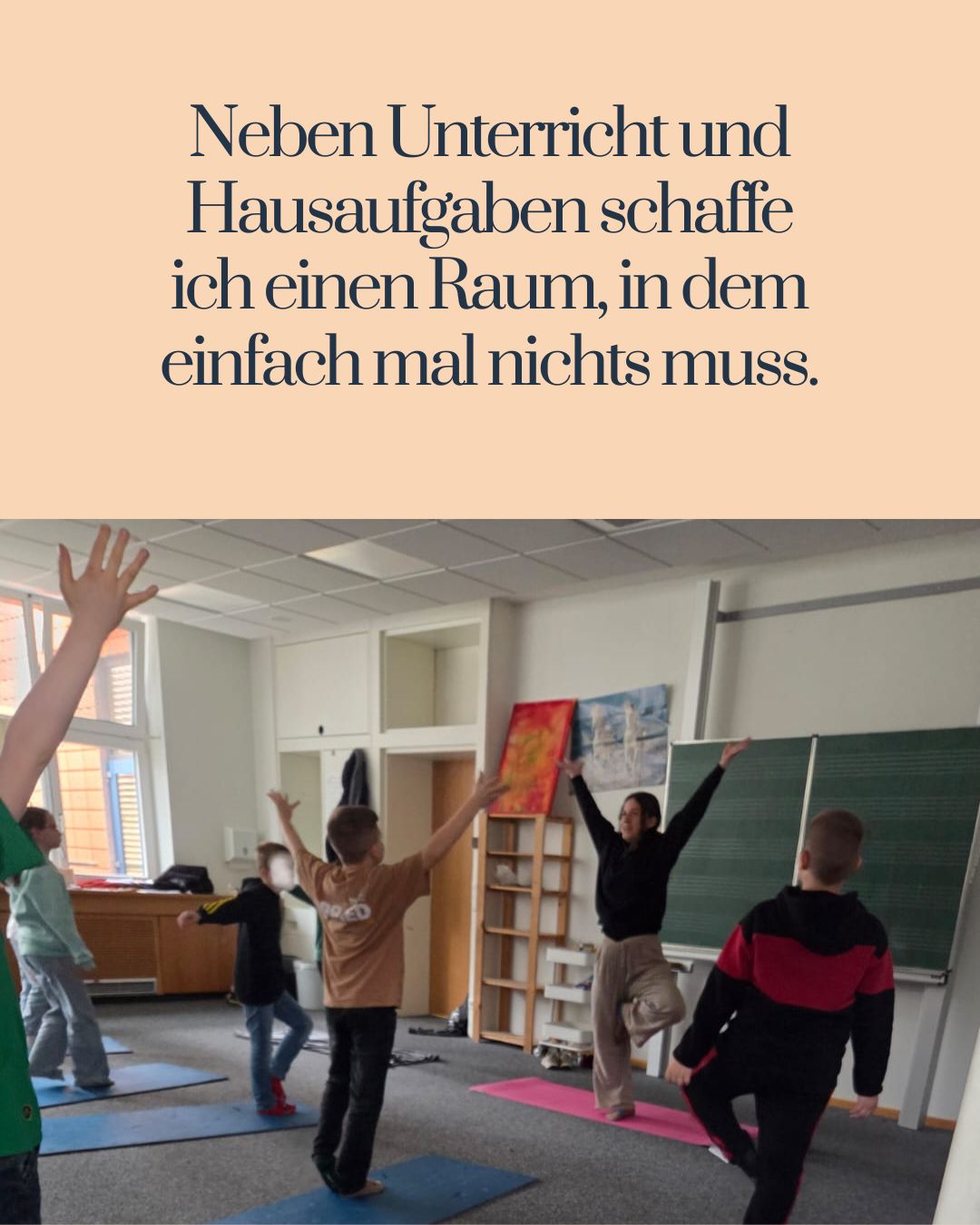 Yoga in Schulen Bayreuth - Schulyoga mit Babsi